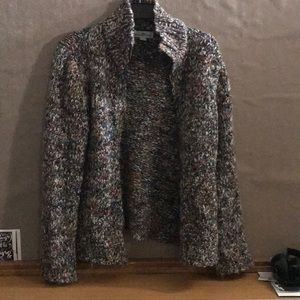 Colorful Sweater Jacket